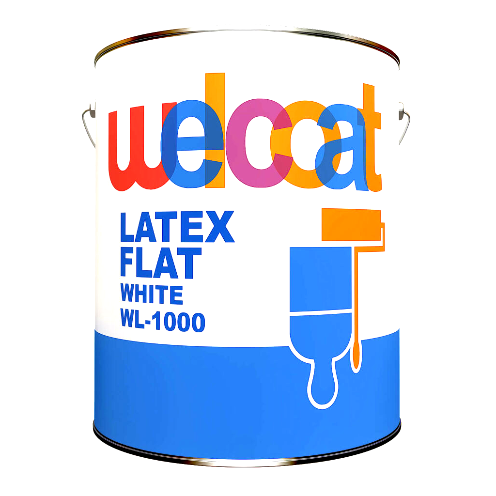 Welcoat Flat Latex White 4L