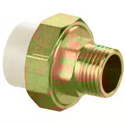 Cobra PPR Union Patente Male 3/4  brass