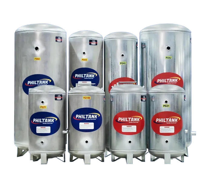 Philtank SS Pressure Tank 21G With base