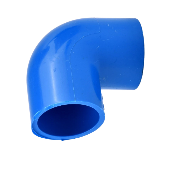 Poly Blue Elbow 1 Plain