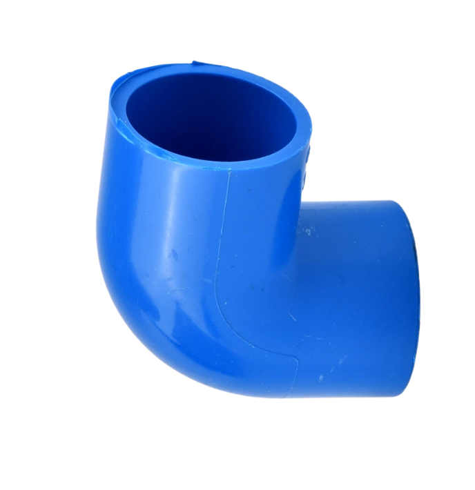 Poly Blue Elbow 1/2 Plain