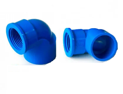 Poly Blue Elbow Red 3/4x1/2