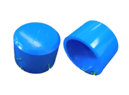 Poly Blue End Cap 3/4