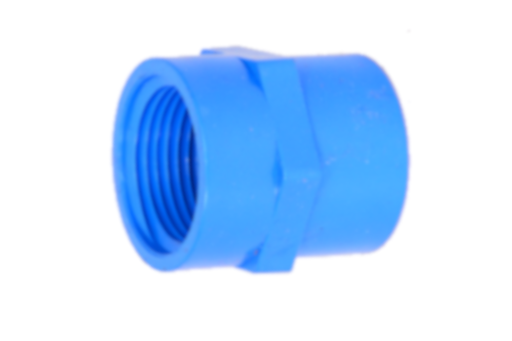 Poly Blue Female Adaptor 1