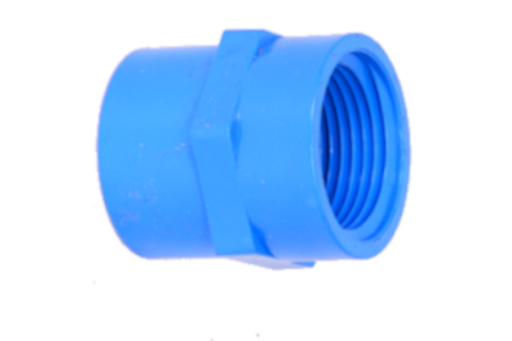 Poly Blue Female Adaptor 1/2