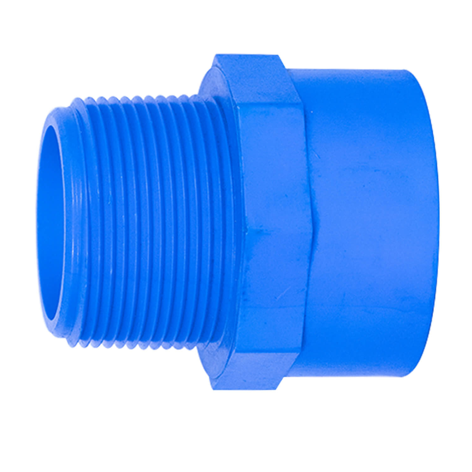 Poly Blue Male Adaptor 1/2
