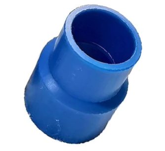 Poly Blue Socket Red 1 1/2x1 1/4