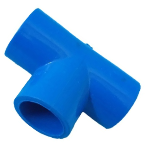 Poly Blue Tee 1 1/4 Plain