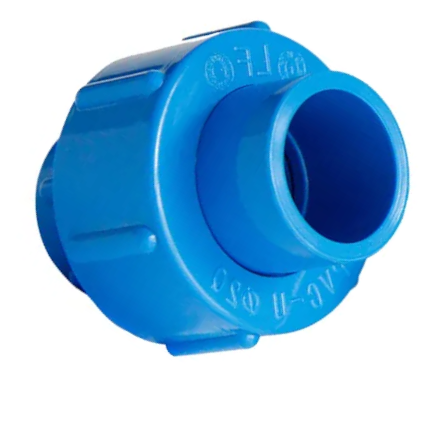 Poly Blue Union 1 1/4 Plain