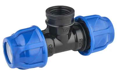 Poly PE Female Tee 1