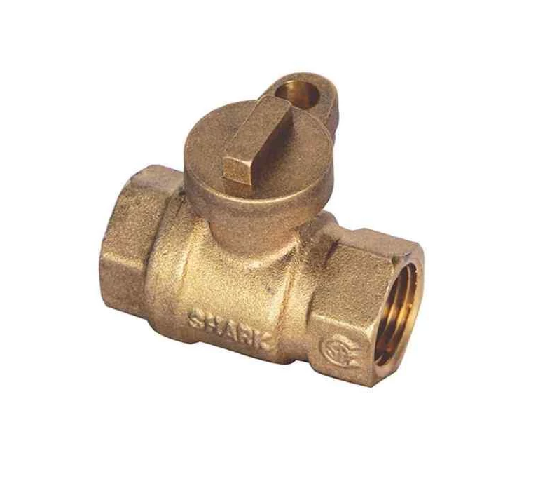 Shark SF2774 Brass Ball Valve w/ Lockwing 1/2