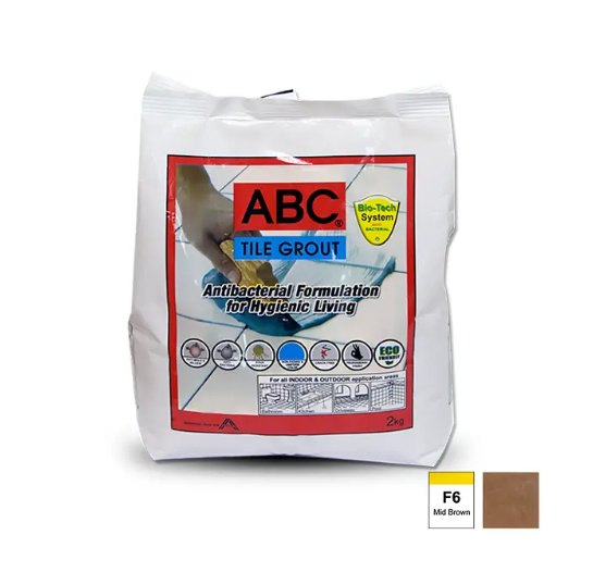 ABC F-6 Tile Grout Mid Brown