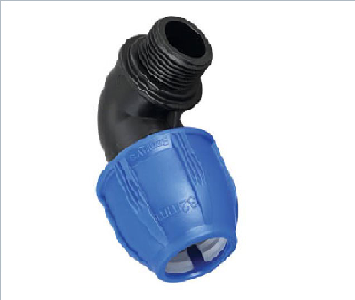 Techno PE Male Bend 1 1/2