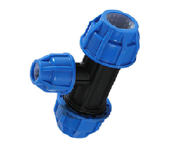 Techno PE Tee Red 1 1/2 x 1