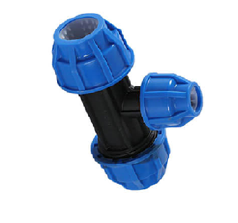 Techno PE Tee Red 1 1/2 x 1 1/4