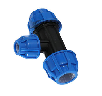 Techno PE Tee Red 1 1/4 x 1