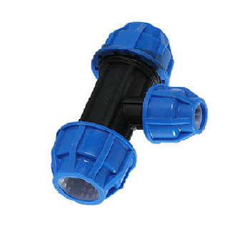 Techno PE Tee Red 1 x 1/2