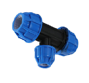 Techno PE Tee Red 1 x 3/4