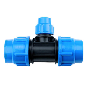 Techno PE Tee Red 2 x 1 1/2