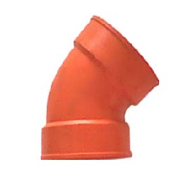 Techno PVC Elbow 4x45 S500 DH