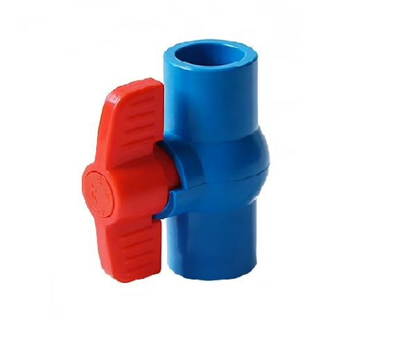 Unidex Blue Ball Valve 1 1/2