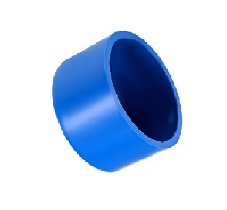 Unidex Blue End Cap 1-1/2
