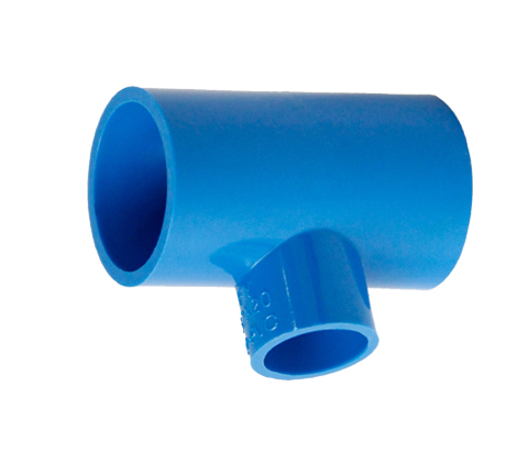 Unidex Blue Tee Reducer 2 x 1