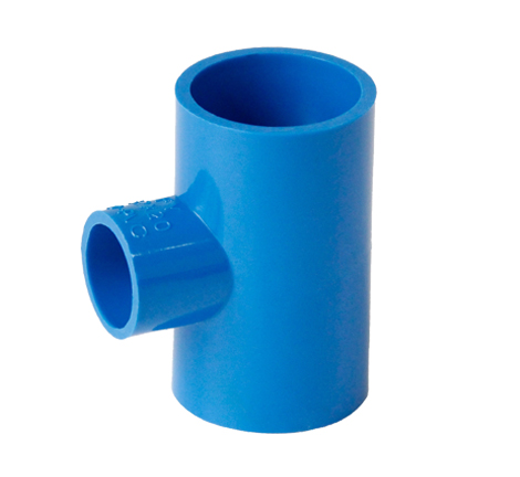 Unidex Blue Tee Reducer 3/4 x 1/2