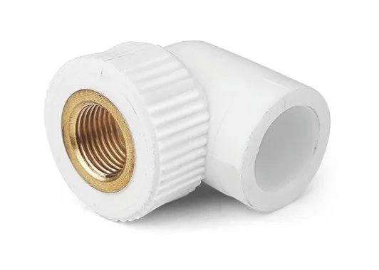 Unidex PPR Female Elbow w/brass TH 3/4
