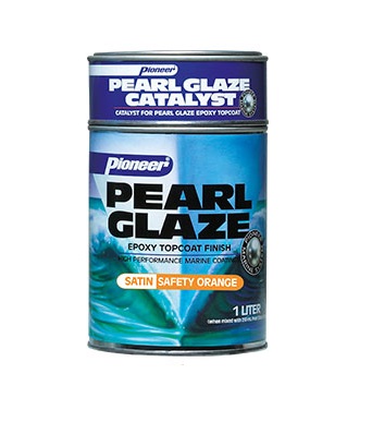 Pioneer Pearl Glaze Satin Safety Orange 1L