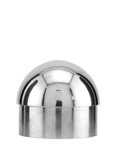 Chrome End Cap 1 Silver