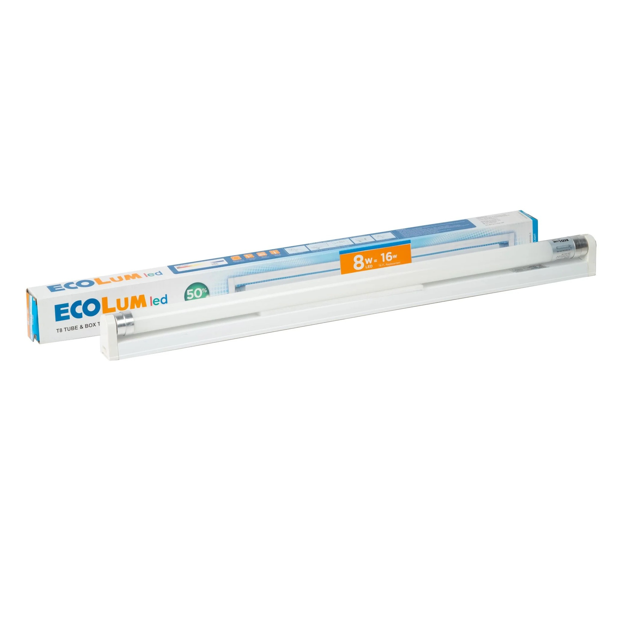 Ecolum CBTS11/DL18 Led Tube & BT Set 18w