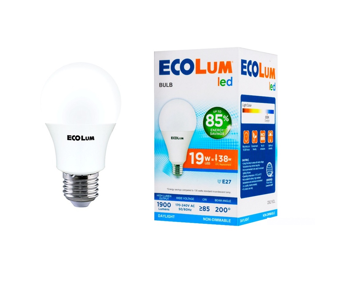 Ecolum CDL1218DL Led DL 18w Sqr Surf 8.8
