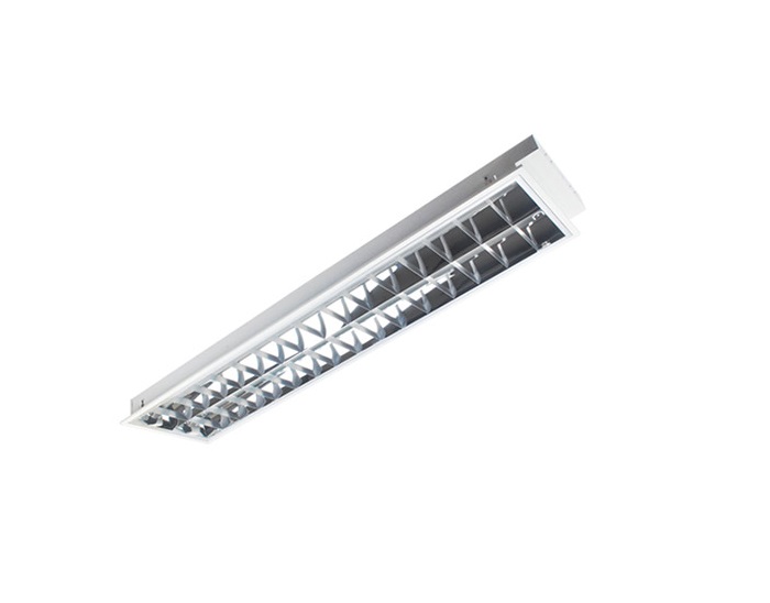 Ecolum ESLR3x20W Rec Alum Ref Fixt