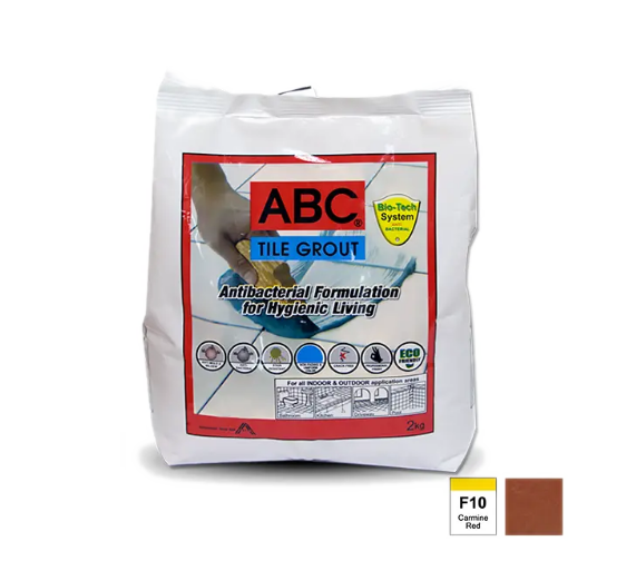 ABC F-10 Tile Grout Carmine Red