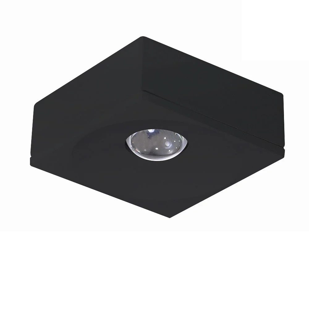 LF Led Cabinet 3W Square Black DL