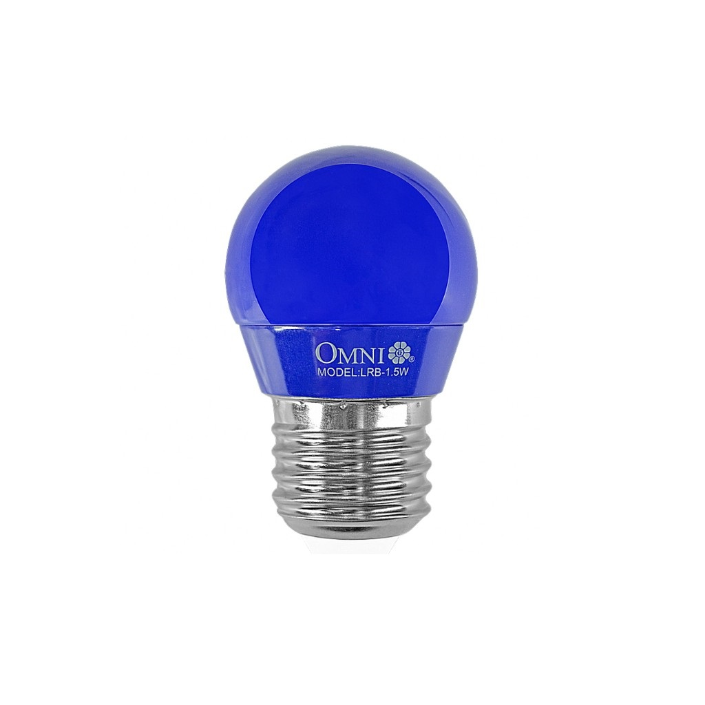 Omni LRB-1.5W Led Round Bulb Blue