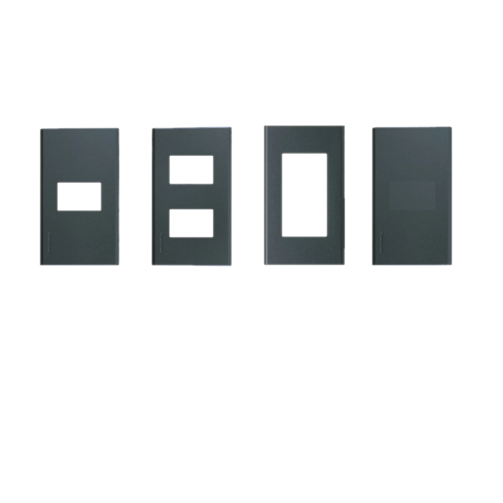 Panasonic WEG6801MB-1 Wide 1D Plate M.Black