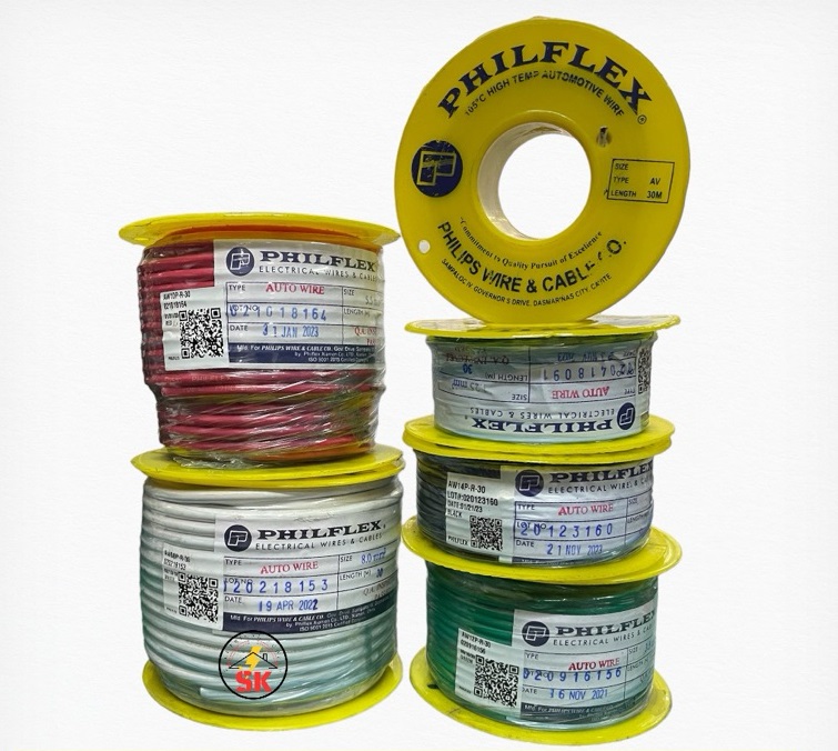 Philflex Auto. Wire 16 Green