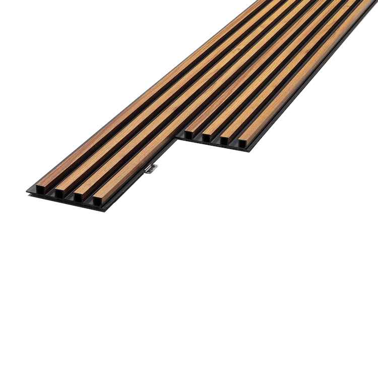 PD Flutted Panel WPC 4-4 Cherry Wood