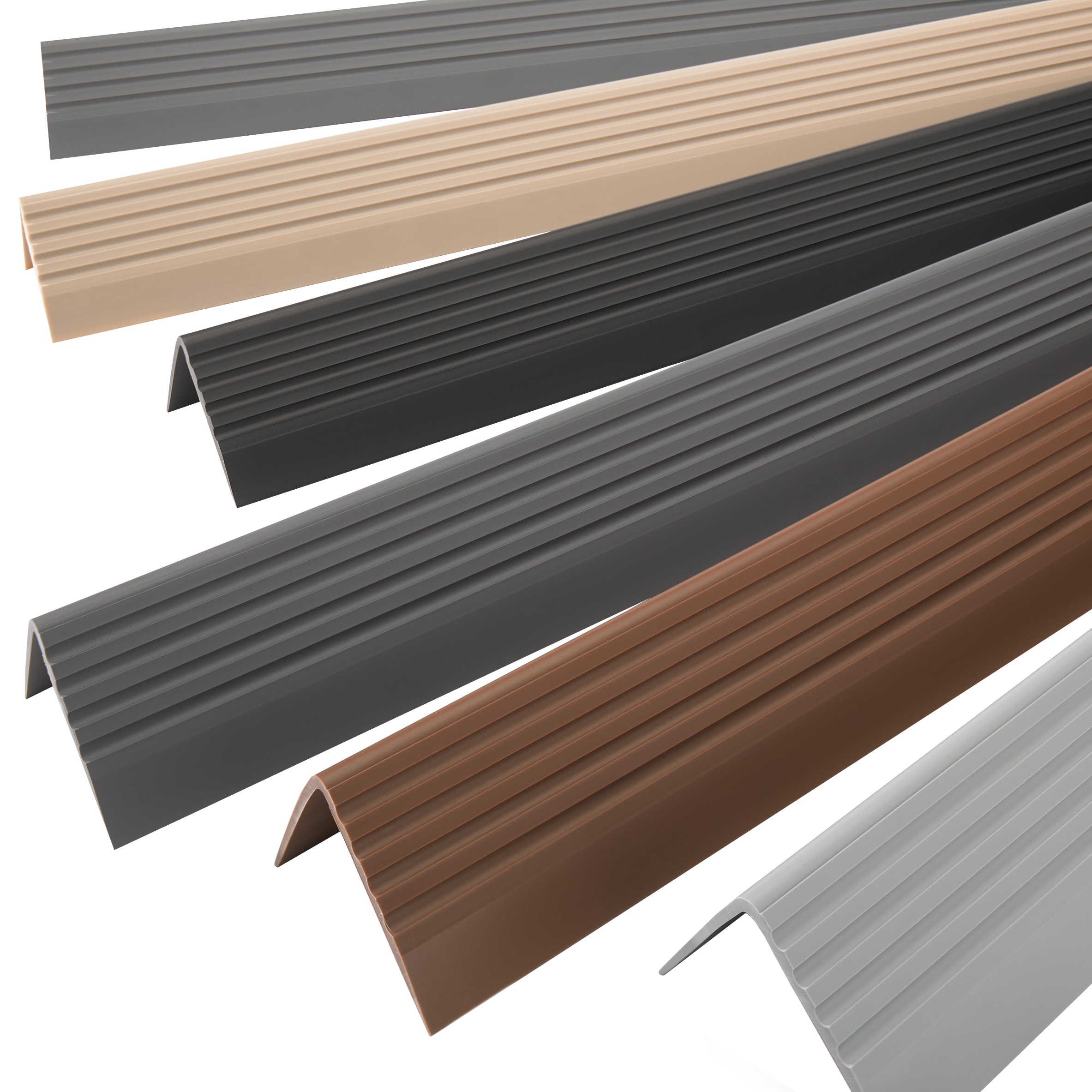 PVC Stairnosing Dark Brwn