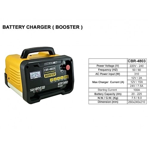 Creston CBR-125 Battery Charger