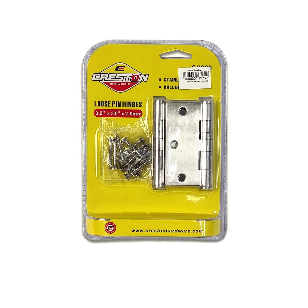 Creston CH-943 Loose Pin Hinges 4x3