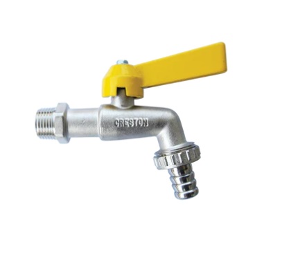 Creston CPL-115 Brass Bibb Cock Long Handle