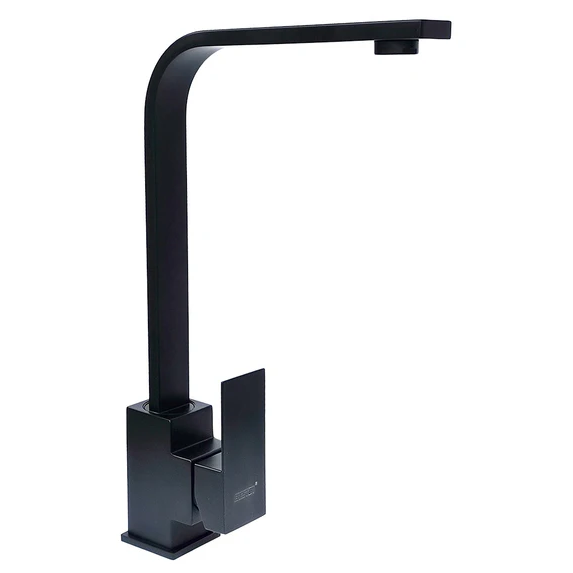Creston CPL-7162 SS Kit Sink Mxr Blk