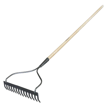 Creston CRK-413 Garden Rake 14T Wooden