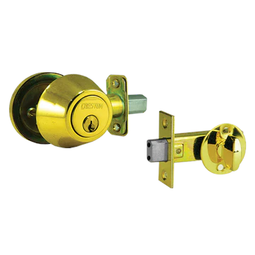 Creston D301PB Deadbolt-Single PB