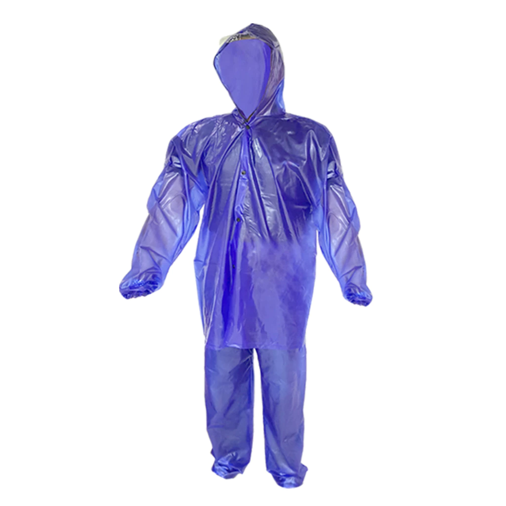 Creston FE-8150 PVC Raincoat Blue Large