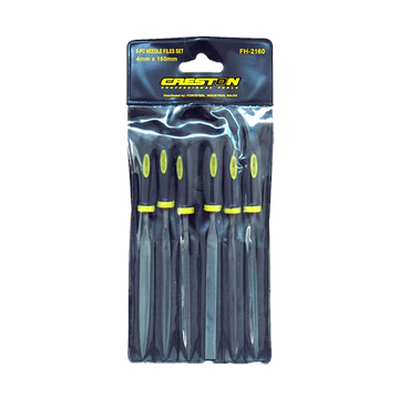 Creston FH-2160 6PC Needle File Set 4x160