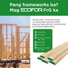 Ecofor Framing Grade RGH KD 2x2x8